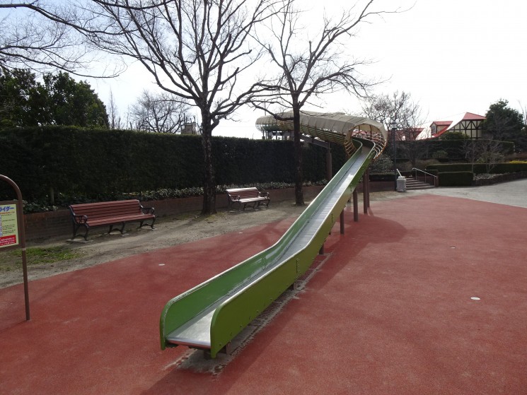 安城産業文化公園デンパーク　子ども　子供　遊具　ローラー滑り台　
まったり道の駅巡り