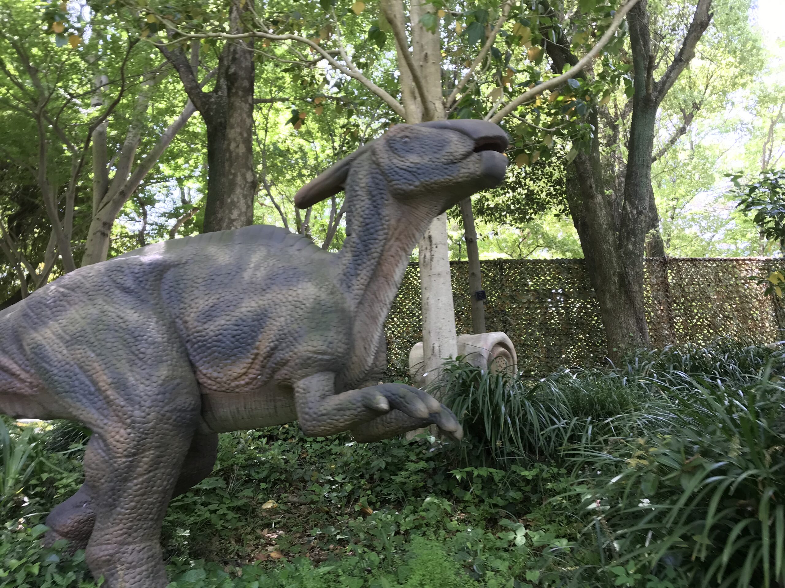 安城デンパーク　恐竜　子連れおでかけ　恐竜のいる公園　愛知県
まったり道の駅巡り